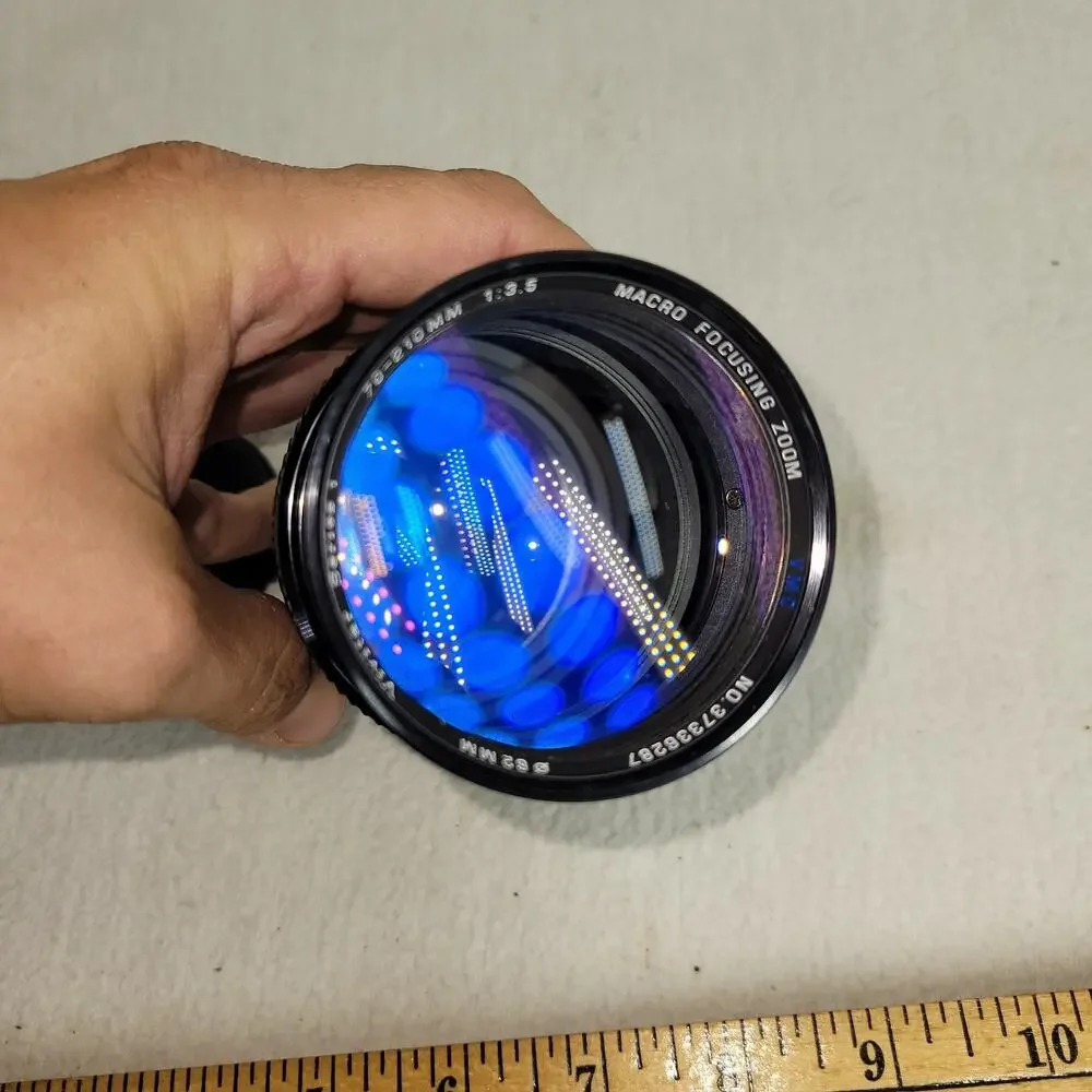 Vtg Vivitar Series 1 Camera Lens X-370 SLR film 50mm 70-210MM 1:3.5 Photography